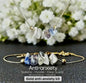 MICCI Tema - Anti Anxiety - Design smykkesett ( kjede + armbånd ) , Gold Electroplated