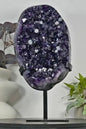 Huge Natural Amethyst Geode with Deep Purple Large Crystals - MWS3080, 5.5kg - 35x17x13cm