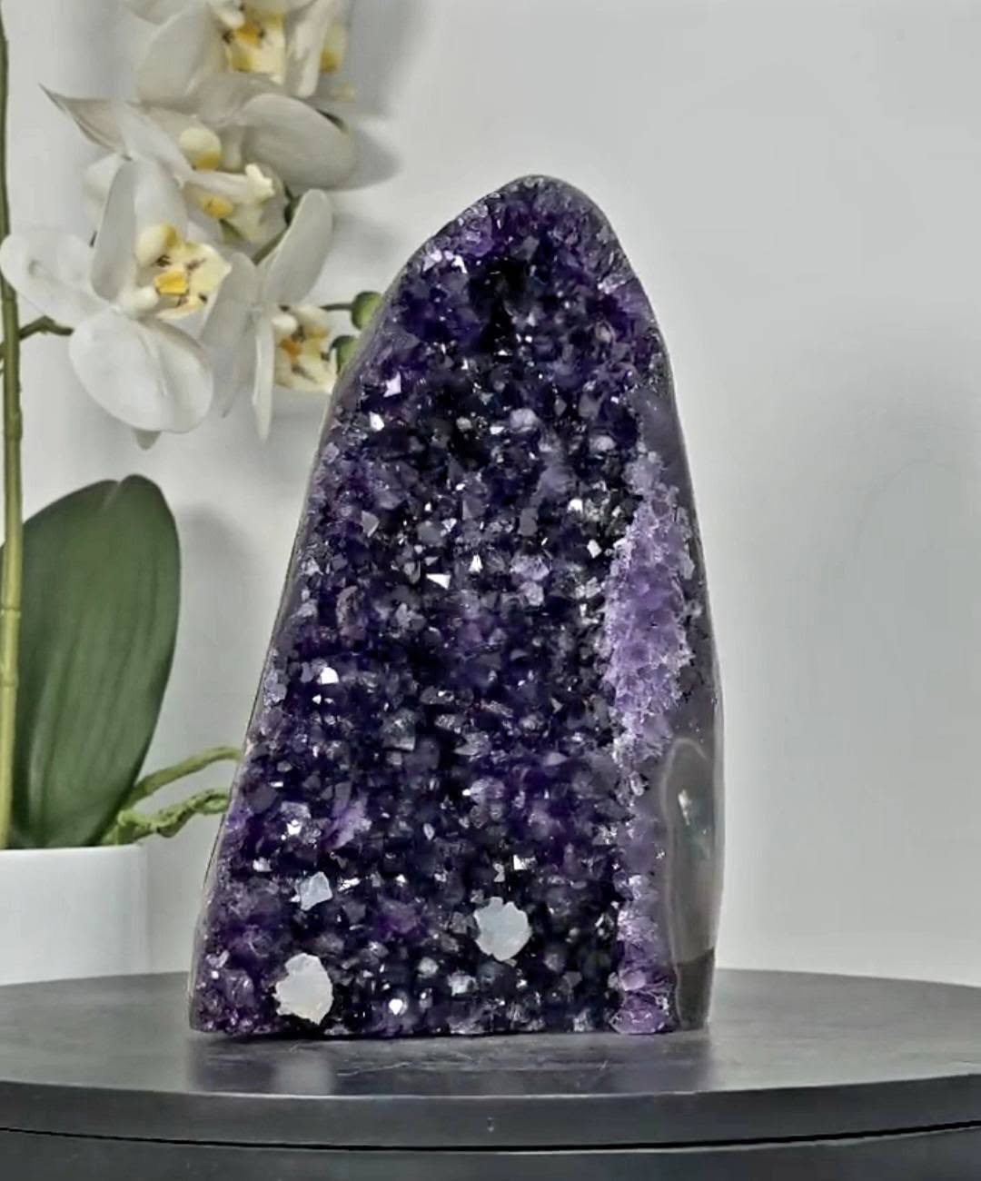 Amethyst Cathedral for Home Decor, Self Standing Amethyst, 8,3 in Tall Amethyst Stone | CBP1234, 21x12x15cm
