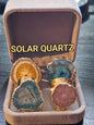 2 -1 KAMPANJE / Trendy Statement Designringer ( Geode Agate , Perle, Solar , Druzy Quartz, Ametyst )