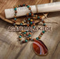 NEW LONG AGATE MALAKJEDE ( 80cm ), BROWN