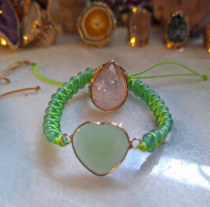 NEW SUMMERDEAL ( Enkle Chambhala Armbånd + Design Ring m/sten )