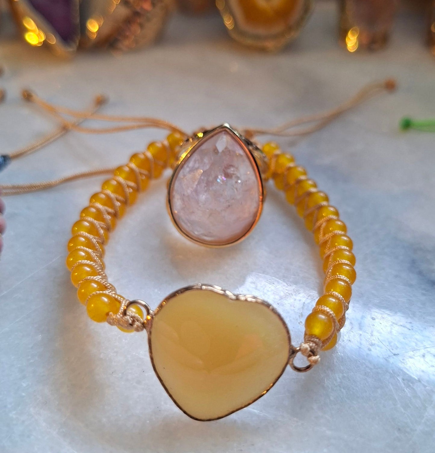 NEW SUMMERDEAL ( Enkle Chambhala Armbånd + Design Ring m/sten )
