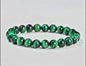 Enkelt og fleksibelt steinarmbånd, Green Tiger Eye
