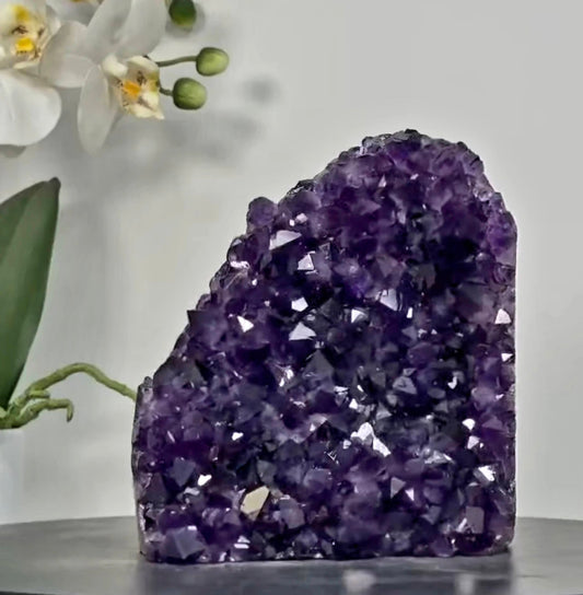Amethyst Crystal Cluster Cathedral from Uruguay, Self Standing Amethyst | CBP1247 - 15.5x12.5cm
