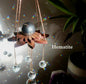 New 2024 Lotus Rainbow Crystal Suncatcher w/ Hematite Quartz 21mm Sphere