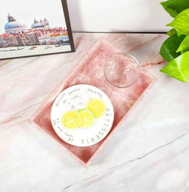 Vakker Rose Quartz Decor Brett 20x30cm