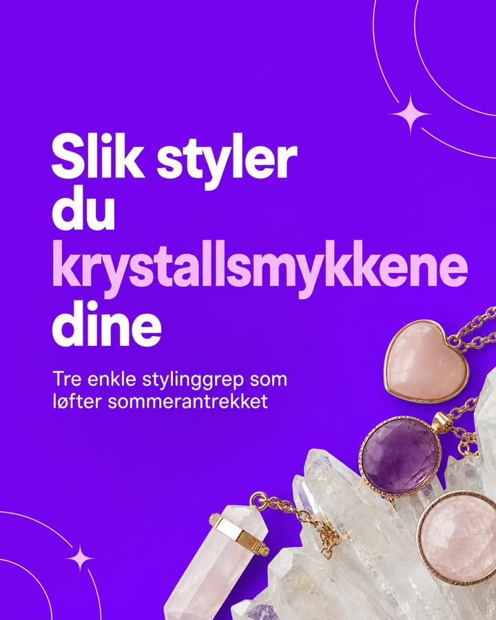 Styling av Krystallsmykker