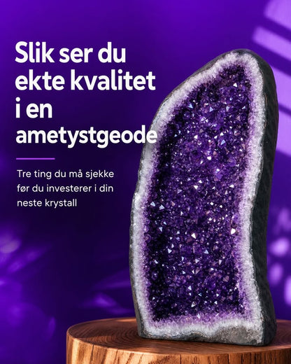 Valg av Ametyst Geode / Hva du bør se etter !