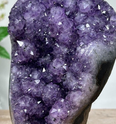 AAA+ Beautiful Uruguay Amethyst Cathedral with Full of Stalactites, 15x11cm