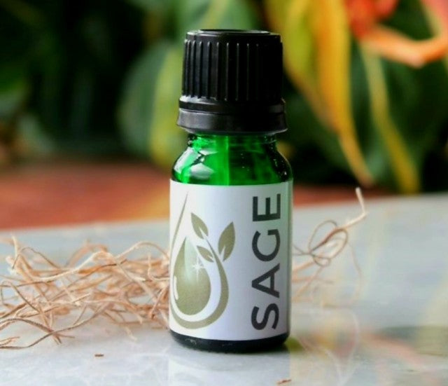 JADE Bloom SAGE 100% Pure Essential Oil (Therapeutic), 10ml