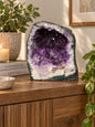 Amethyst Crystal Geode 1022 Premium Queen Grade 4.92kg H20xW18xD13cm