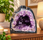 Amethyst Crystal Geode 1066 Premium Queen Grade 12.39kg H25xW25xD16cm