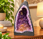 Amethyst Crystal Geode 1073 Premium Queen Grade 14.58kg H39xW22xD16cm