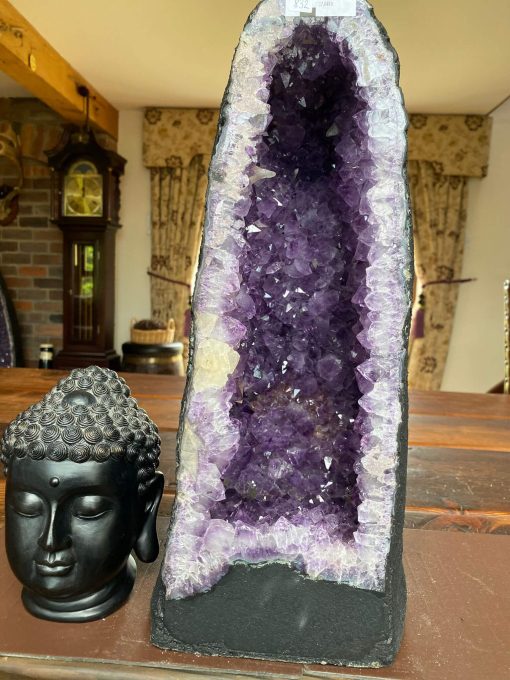 Amethyst Crystal Geode 832 Premium Queen Grade 17.04kg H42xW19xD21cm