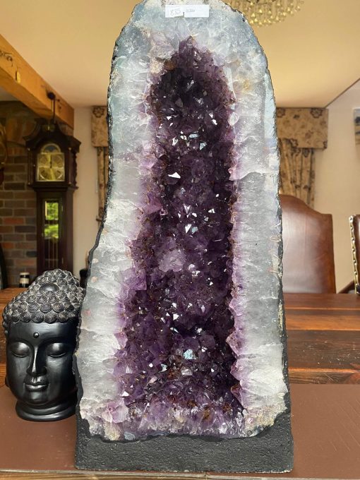 Amethyst Crystal Geode 835 Premium Queen Grade 20.36kg H45xW22xD20cm