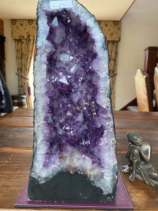 Amethyst Crystal Geode 955 Premium Queen Grade 11.69kg H41xW19xD16cm