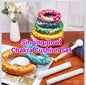 SINGING BOWL 7 Chakra Cushions Set w/ Music Stick & Hammer