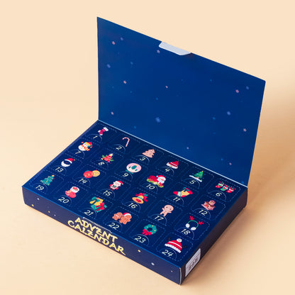 Christmas Advent Calendar 24 Days Natural Crystal Gemstones