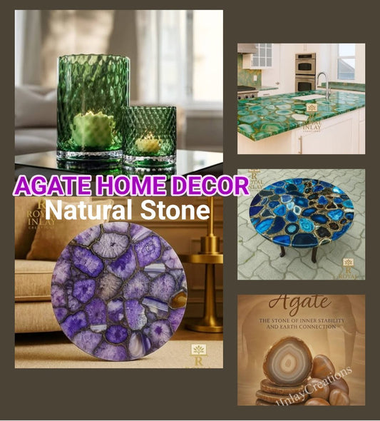 UNIQUE NATURAL STONE HOME DECOR ( Benkeplater og Bord )