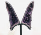 Eksklusiv Tall Brazilian Amethyst BUTTERFLY/ ANGEL WINGS Crystal Pair, 64x60cm