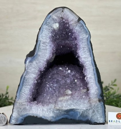 Standard Plus Quality Amethyst Cathedral, 9kg &amp; 23cm Tall #5601-1248