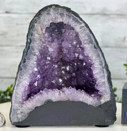 Extra Plus Quality Brazilian Amethyst Cathedral, 6kg & 21cm Tall, #5601-1357 by Brazil Gems
