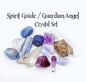 NEW MEDITATION CRYSTAL STONE HEALING SET ( 14 Stones ), SPIRIT GUIDE Connect With Your Guardian Angels Crystal Set