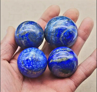 New 2024 Lotus Rainbow Crystal Suncatcher w/ Lapis Lazuli 21mm Sphere