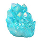 Aura Kvarts , Turkis Cluster ca. 5 x 7, Medium 100 - 150 gram