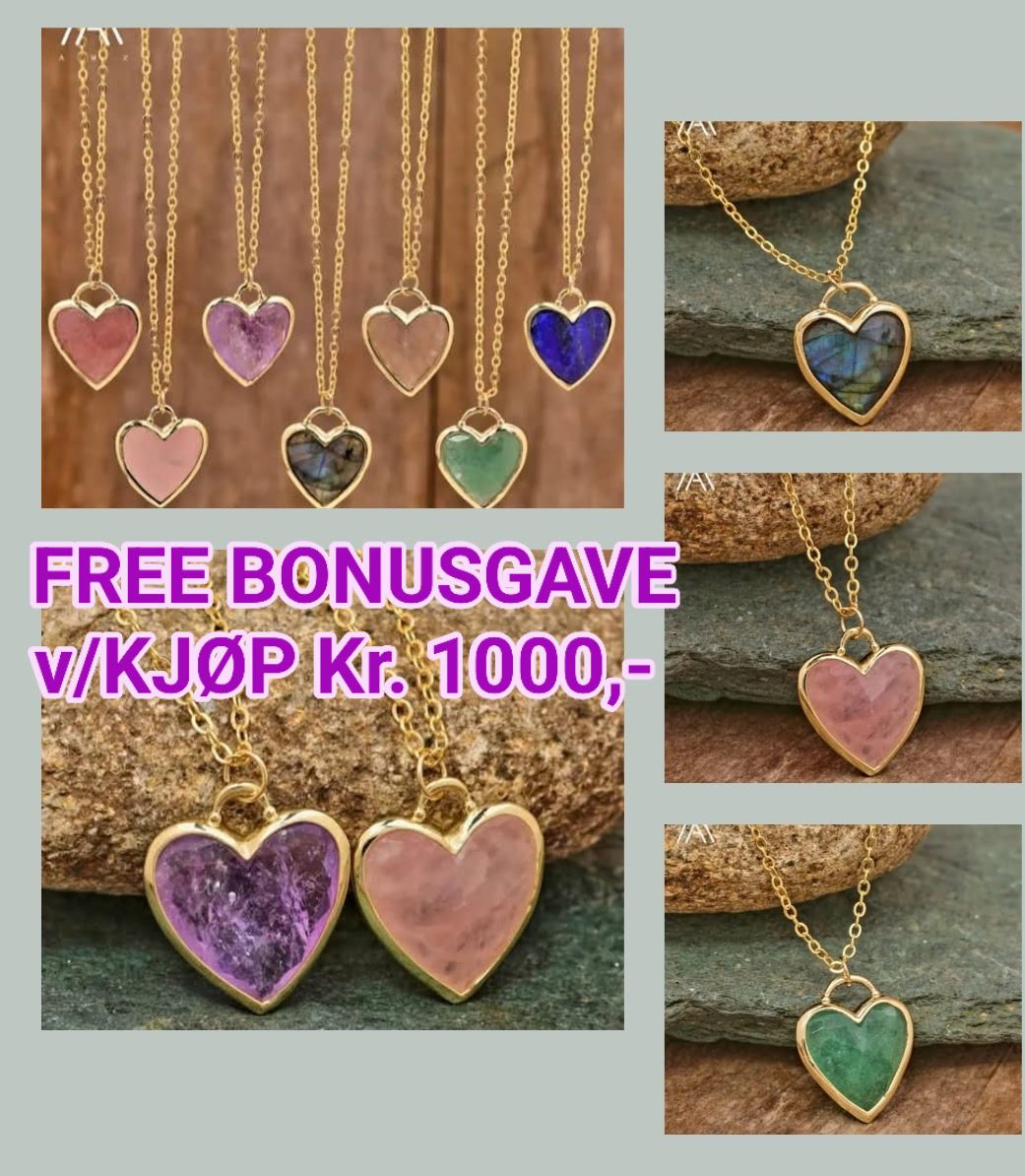 FREE BONUSPAKKE 1 v/Kjøp Kr. 1000,- etter rabatt - KJEDE