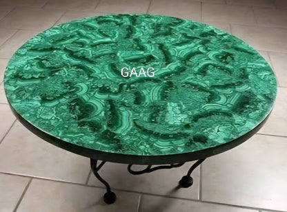 UNIQUE NATURAL STONE HOME DECOR, QUARTZ - Diningtable / Spisebord Tabletop, Round 75x75cm