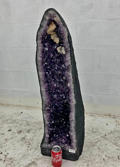 KAMPANJE HIGH QUALTY BRAZILIAN AMETYST GEODE - 40% OFF + Fri Frakt, 60kg - 88cm