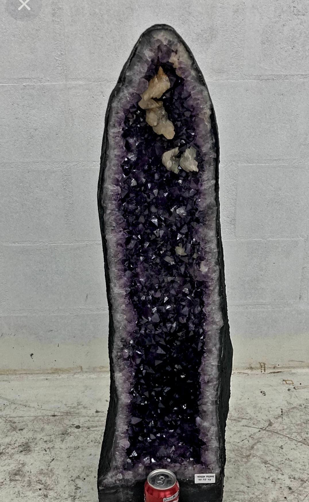 KAMPANJE HIGH QUALTY BRAZILIAN AMETYST GEODE - 40% OFF + Fri Frakt, 60kg - 88cm
