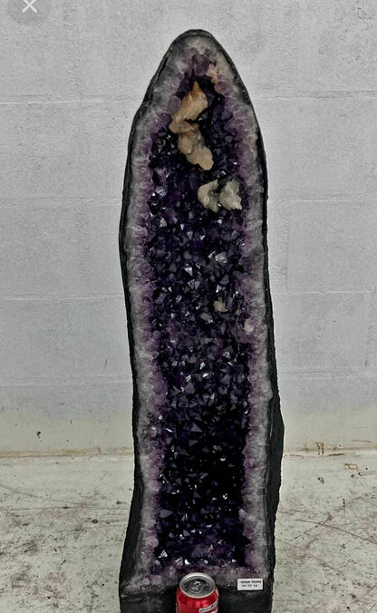 KAMPANJE HIGH QUALTY BRAZILIAN AMETYST GEODE - 40% OFF + Fri Frakt, 60kg - 88cm