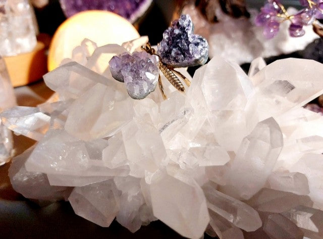 Supervakker Lemur Clear Quartz Cluster Arkansas / USA, + ca. 2000gram