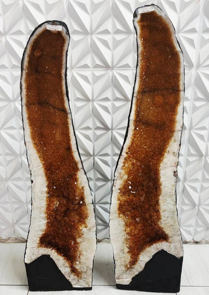 SOMMER KAMPANJE CITRINE ( Heated ) GEODEPAR - 40% OFF + Fri Frakt - 106/102cmcm - 88Kg ( 44kg pr. Geode )