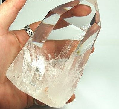 BRAZILIAN Clear Quartz Towers (Large - Specimens THICK) ca. 500gram