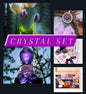 SUPERDEAL / Premium 23 deler Chakra Krystallsett inkl. Crystal Drømmefanger + Crystal Buddha