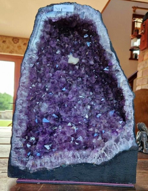Amethyst Crystal Geode 965 Premium Queen Grade 15.56kg H37xW28xD19cm