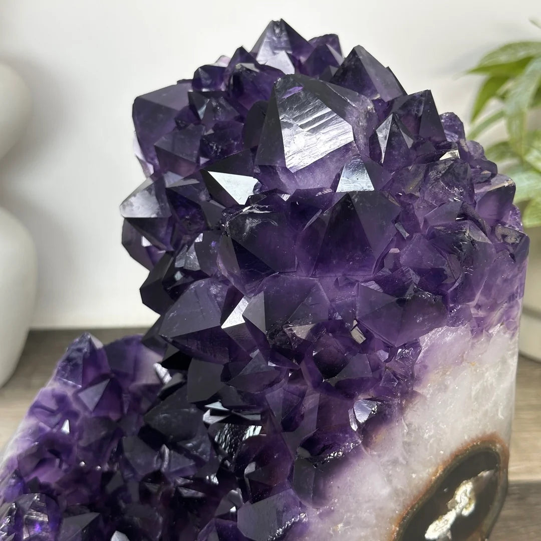 Super High Quality Uruguayan Amethyst &amp; Agate Polished Statement Piece | CBP1403, 24x22x15cm