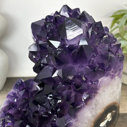 Super High Quality Uruguayan Amethyst &amp; Agate Polished Statement Piece | CBP1403, 24x22x15cm