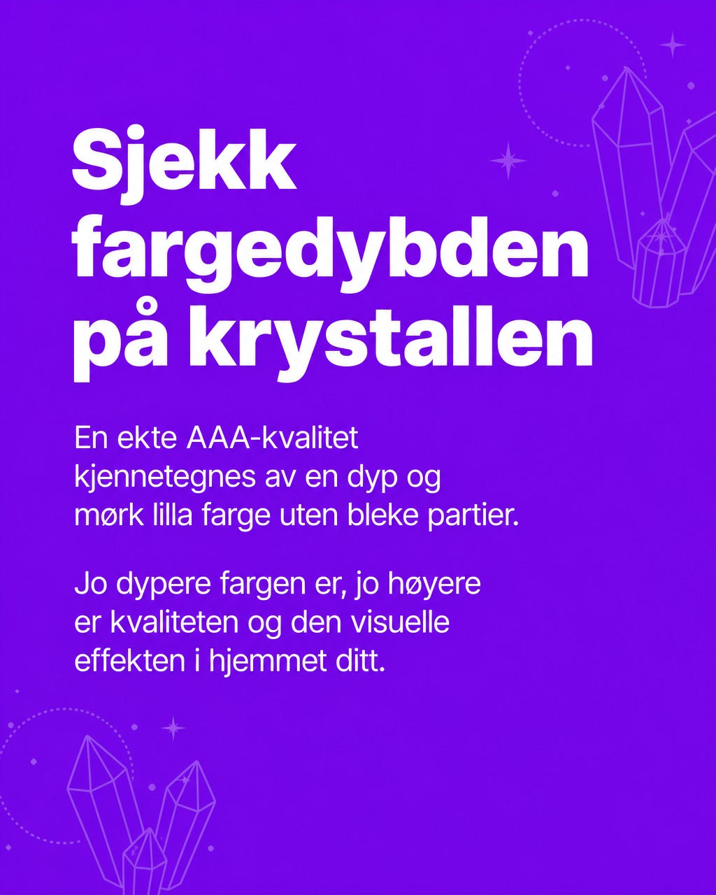 Valg av Ametyst Geode / Hva du bør se etter !