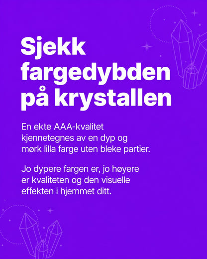 Valg av Ametyst Geode / Hva du bør se etter !