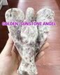 Supervakker Golden Sunstone Angel, 18cm