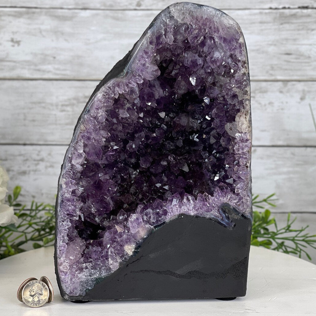 Extra Plus Quality Brazilian Amethyst Cathedral, ca. 6.8kg - 26cm Tall #5601-1135 by Brazil Gems