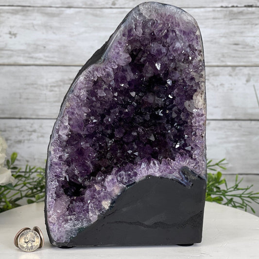 Extra Plus Quality Brazilian Amethyst Cathedral, ca. 6.8kg - 26cm Tall #5601-1135 by Brazil Gems