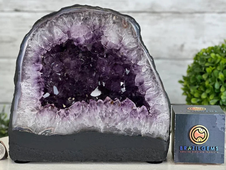 Extra Plus Quality Amethyst Cathedral, ca. 5.9kg  - 20cm Tall, #5601-1361 by Brazil Gem