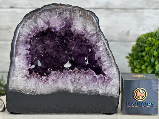 Extra Plus Quality Amethyst Cathedral, ca. 5.9kg  - 20cm Tall, #5601-1361 by Brazil Gem