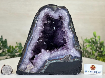 Super Quality Brazilian Amethyst Cathedral, ca. 4,3kg and 17.5cm" Tall #5601-1501 by Brazil Gems